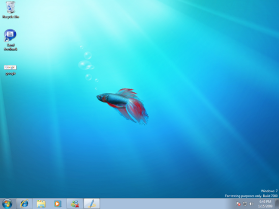 Windows 7 screen shot